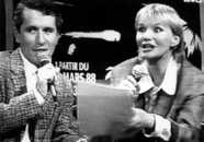 Grard Courant avec Anna Prucnal.