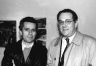 G�rard Courant avec Dominique Noguez.