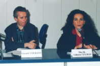 G�rard Courant avec Gulseren Guchan.