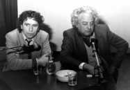 Grard Courant avec Jean Douchet.