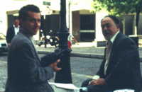 Tournage avec Narinambekov.