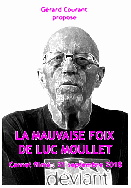 image du film LA MAUVAISE FOIX DE LUC MOULLET (CARNET FILMÉ : 21 SEPTEMBRE 2018).