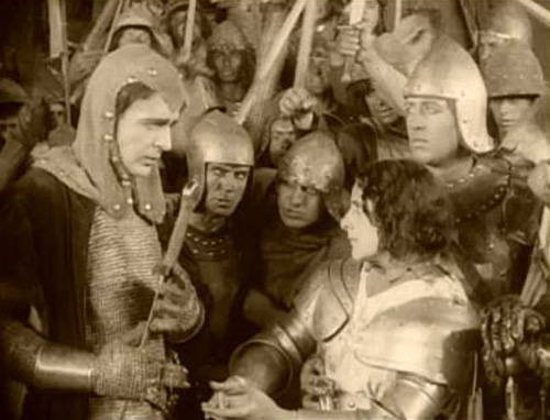 image du film COMPRESSION JOAN THE WOMAN DE CECIL B DEMILLE.