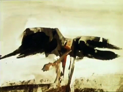 image du film COMPRESSION TROIS PORTRAITS D'UN OISEAU QUI N'EXISTE PAS DE ROBERT LAPOUJADE.