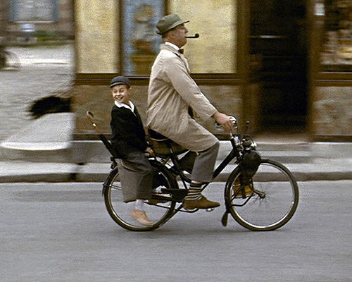 image du film COMPRESSION MON ONCLE DE JACQUES TATI.