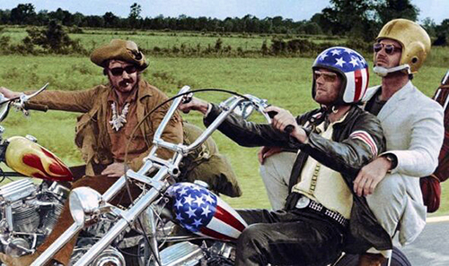 image du film COMPRESSION EASY RIDER DE DENNIS HOPPER.