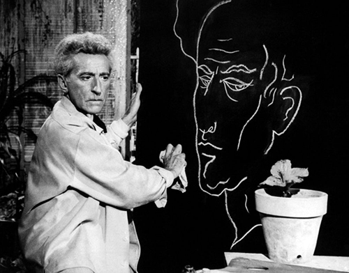 image du film COMPRESSION LE TESTAMENT D'ORPHE DE JEAN COCTEAU.