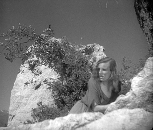 image du film COMPRESSION DAS BLAUE LICHT DE LENI RIEFENSTAHL.