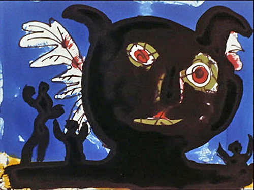 image du film COMPRESSION LE MYSTRE PICASSO DE HENRI-GEORGES CLOUZOT.