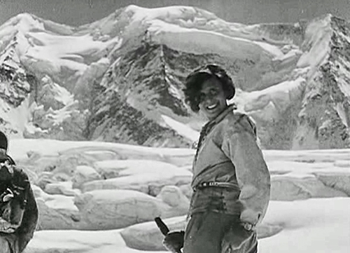 image du film COMPRESSION DER HEILIGE BERG DE ARNOLD FANCK.