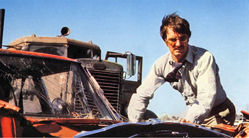 image du film COMPRESSION DUEL DE STEVEN SPIELBERG.