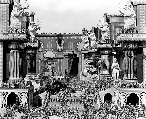 image du film COMPRESSION INTOLERANCE DE DAVID WARK GRIFFITH.