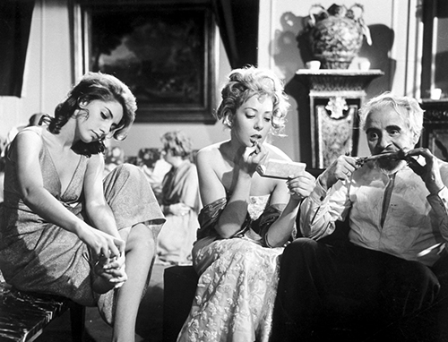 image du film COMPRESSION EL NGEL EXTERMINADOR DE LUIS BUUEL.