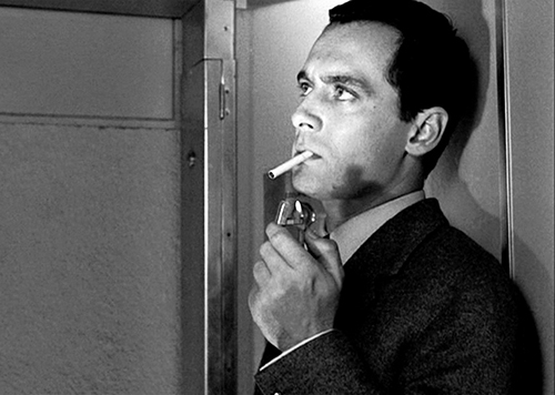 image du film COMPRESSION ASCENSEUR POUR L'CHAFAUD DE LOUIS MALLE.