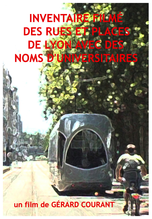 image du film INVENTAIRE FILM DES RUES ET PLACES DE LYON AVEC DES NOMS DUNIVERSITAIRES .