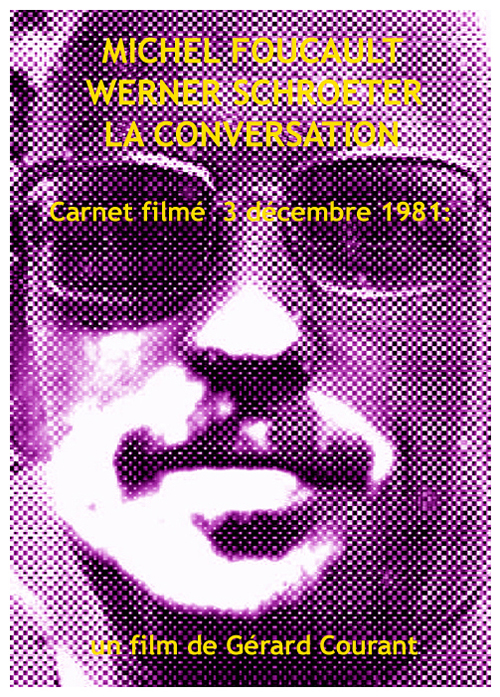 image du film MICHEL FOUCAULT WERNER SCHROETER, LA CONVERSATION (CARNET FILMÉ : 3 décembre 1981).