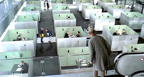 image du film COMPRESSION PLAYTIME DE JACQUES TATI.