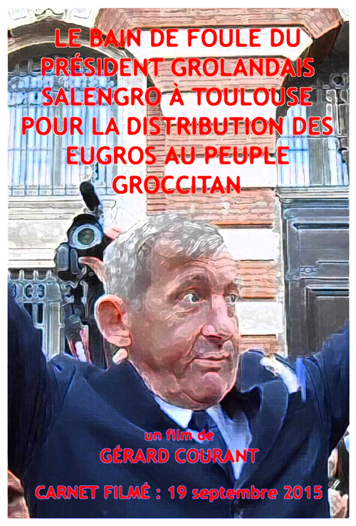 image du film LE BAIN DE FOULE DU PRSIDENT GROLANDAIS SALENGRO  TOULOUSE POUR LA DISTRIBUTION DES EUGROS AU PEUPLE GROCCITAN (CARNET FILM : 19 SEPTEMBRE 2015).