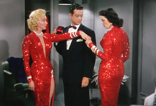 image du film COMPRESSION GENTLEMEN PREFER BLONDES DE HOWARD HAWKS.