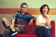 G�rard Courant avec Elisabeth Moulinier.