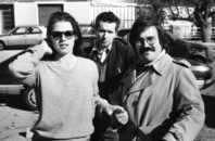 Grard Courant avec Franoise Michaud et Joseph Morder.