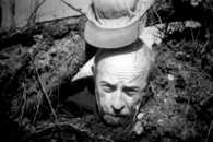 Luc Moullet dans Prissable paradis, film de Grard Courant.