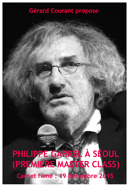 image du film PHILIPPE GARREL  SOUL (PREMIRE MASTER CLASS) (CARNET FILM : 19 dcembre 2015).