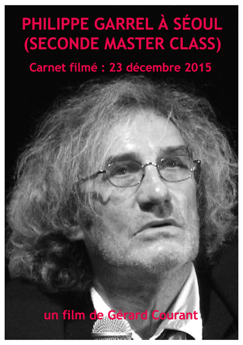 image du film PHILIPPE GARREL  SOUL (SECONDE MASTER CLASS) (CARNET FILM : 23 dcembre 2015).